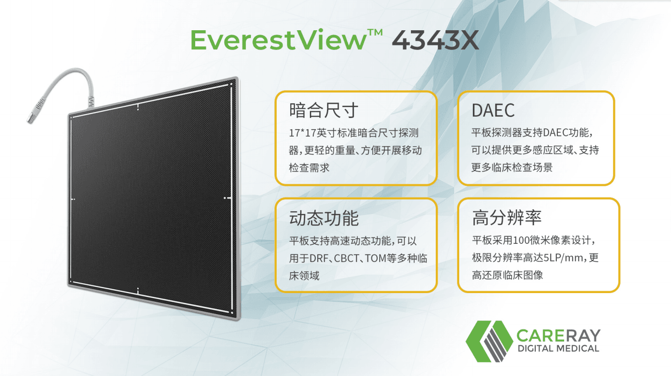 康众EverestView 4343X-动态平板探测器 1