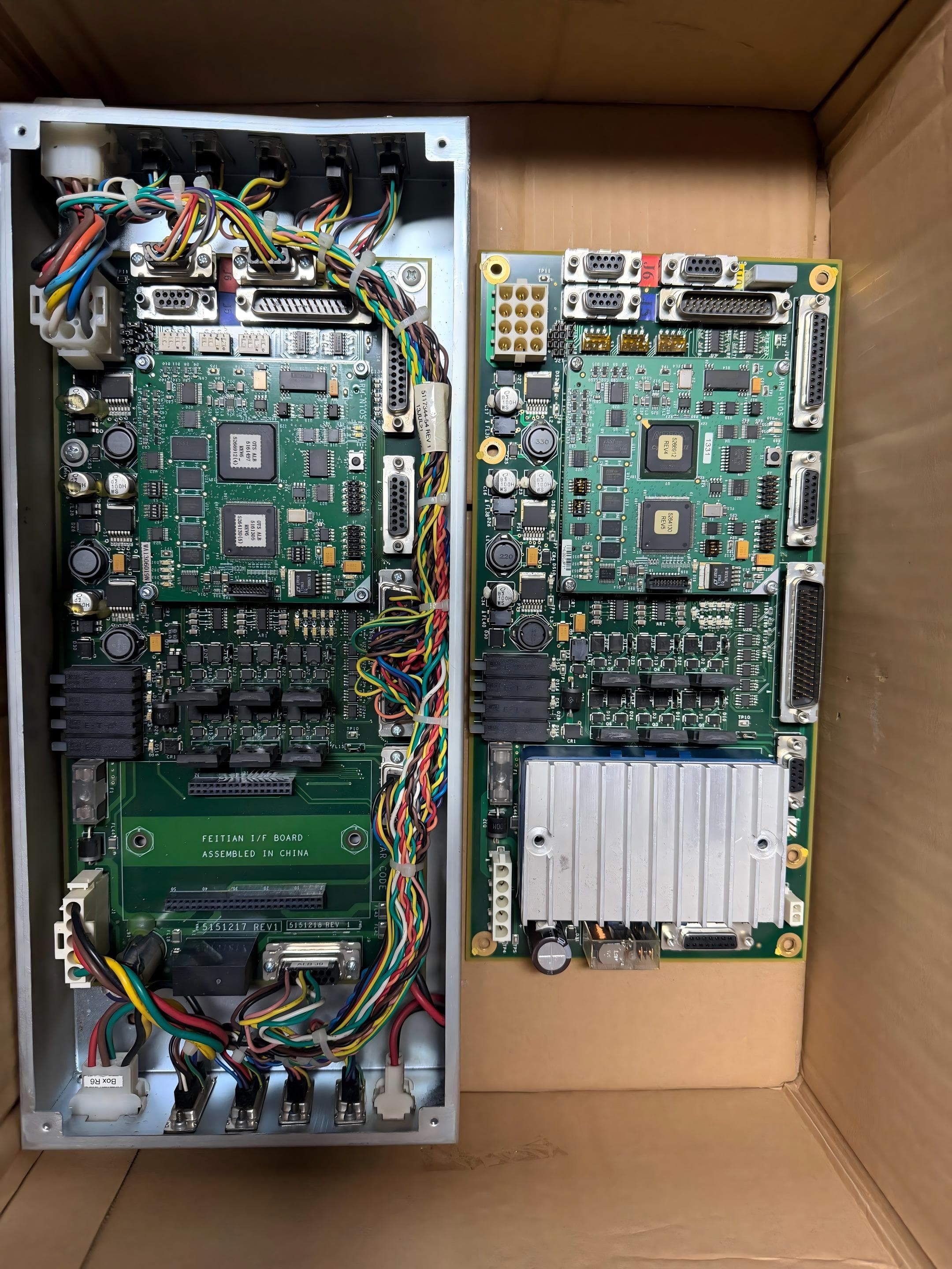 Core Circuit Board Assembly for OTS (Overhead Table Stand) Control Cabinet of GE FEITIAN 6000 DR System