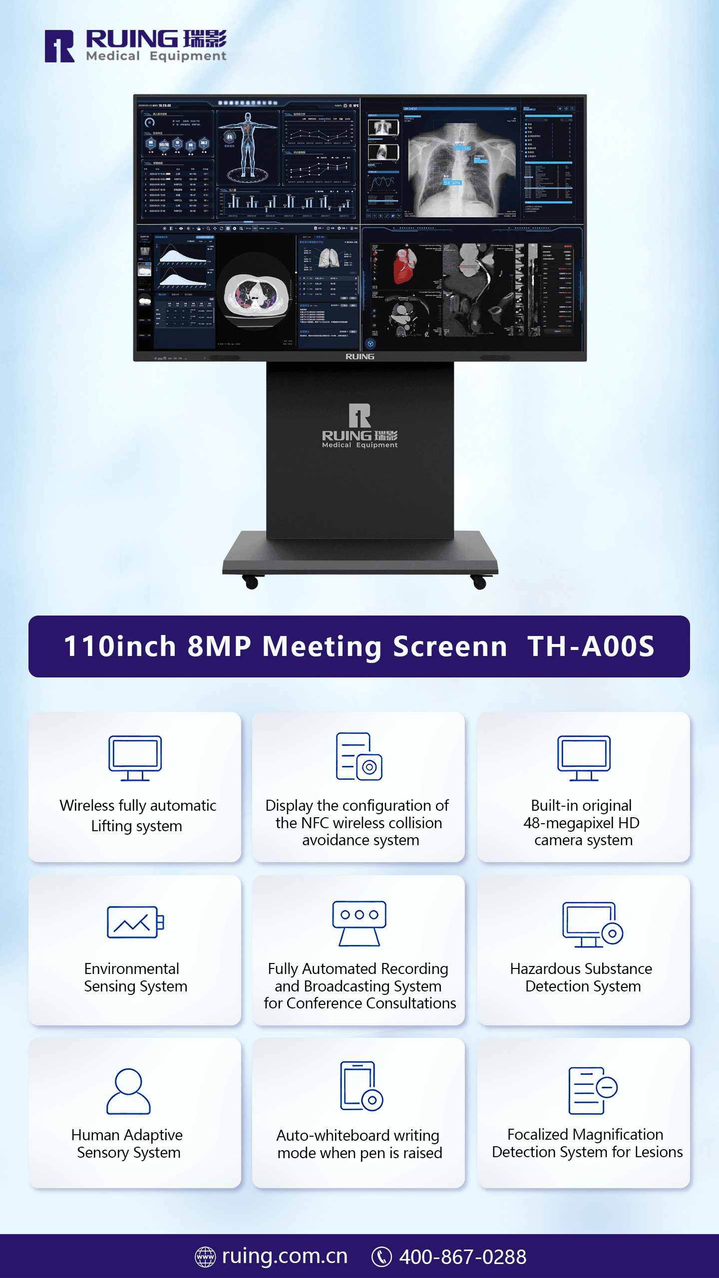 RUING Medical Monitor TH-A00S 1
