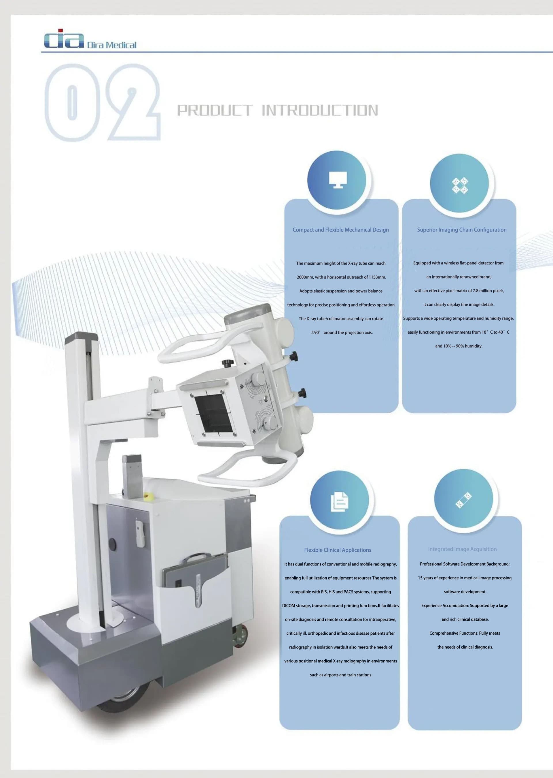 Dira-M20 Mobile Digital Radiography System 1