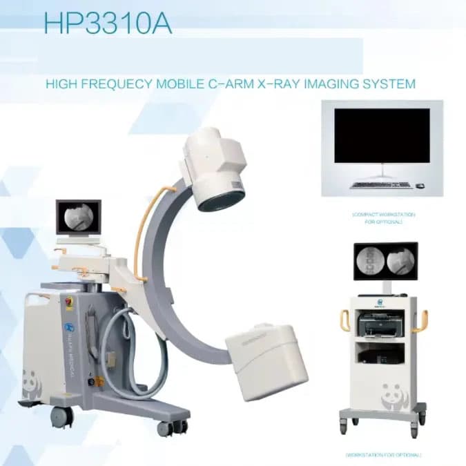 Huapu Medical HP3310A High-Frequency Mobile C-arm X-ray Machine